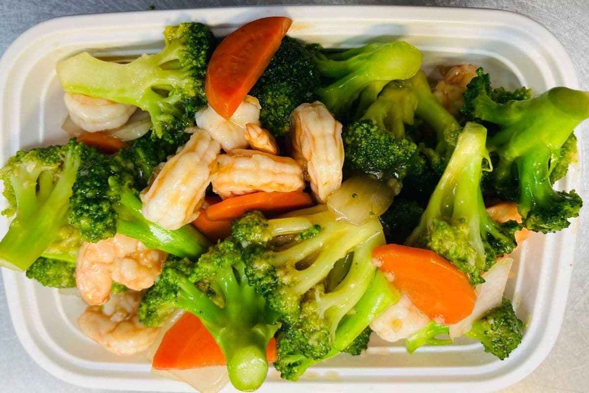 Shrimp with Broccoli
