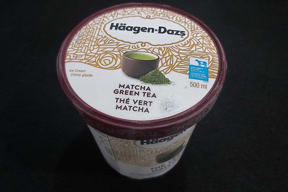 Häagen-Dazs Thé vert matcha (500 mL) / Matcha Green Tea (500 mL)