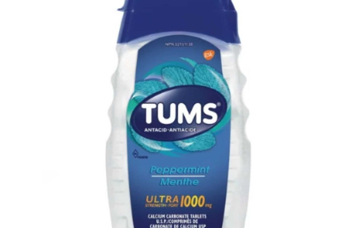 Tums - Peppermint - 1000mg - 72 Counts