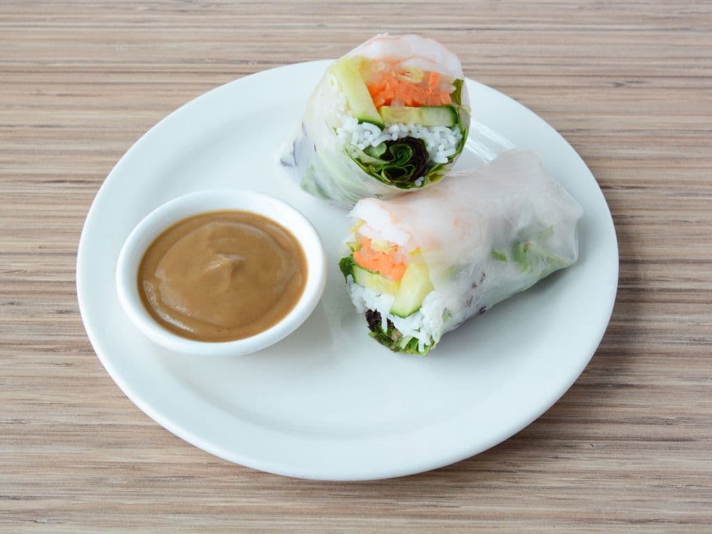 20. Prawn Salad Rolls
