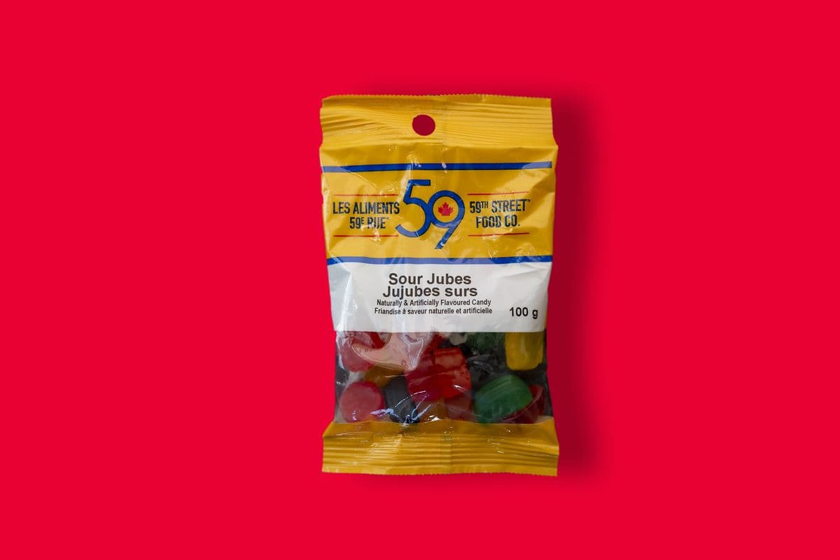 59th Street Sours Jubes (100g) - 77202