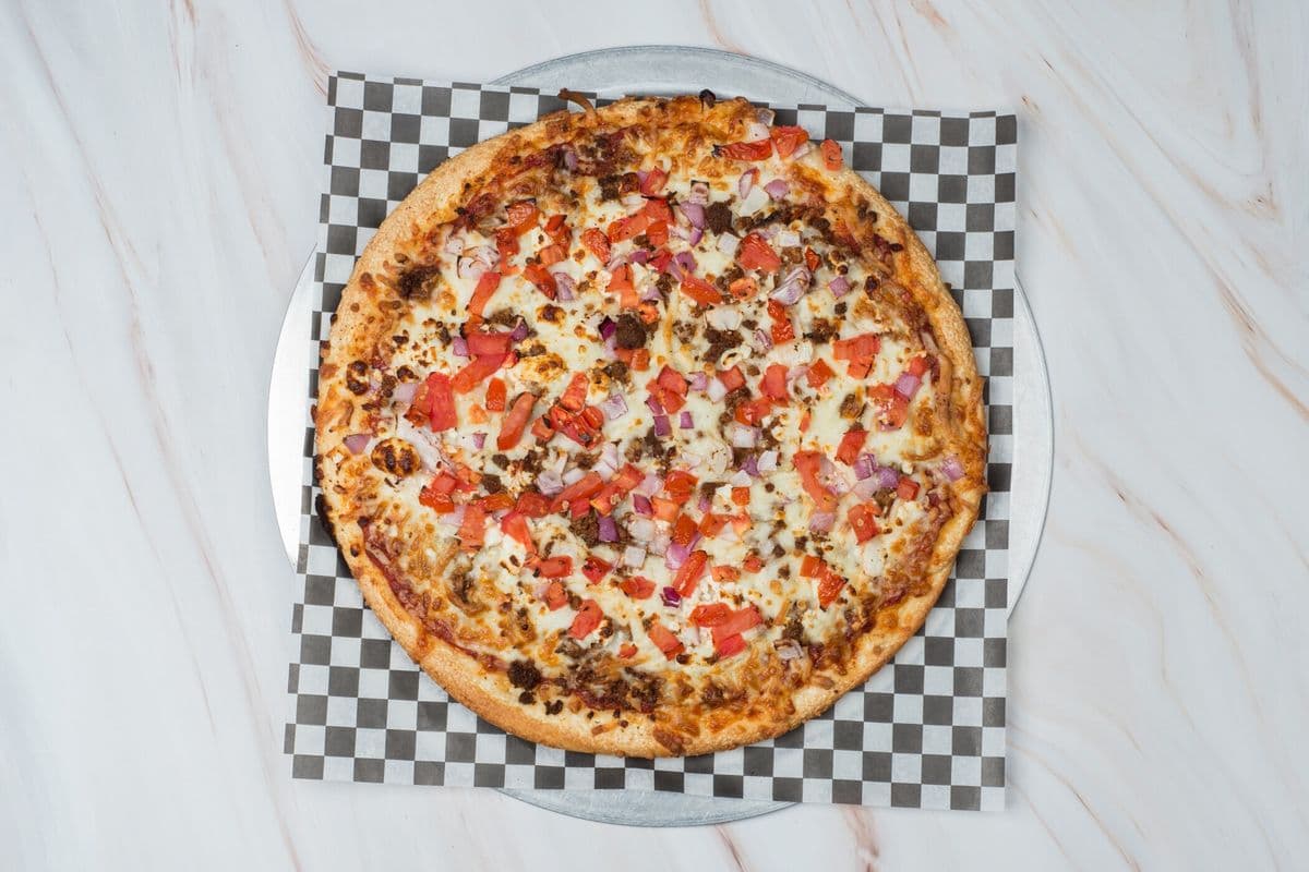 32. 10" Medium Mediterranean Pizza