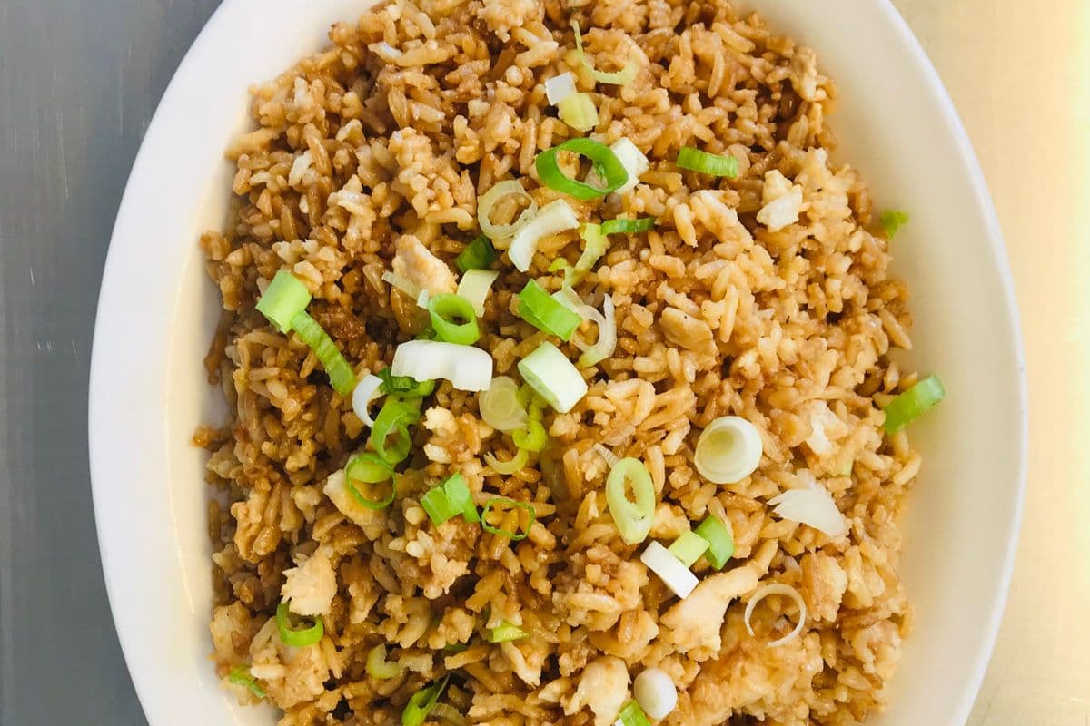 Riz frit au poulet