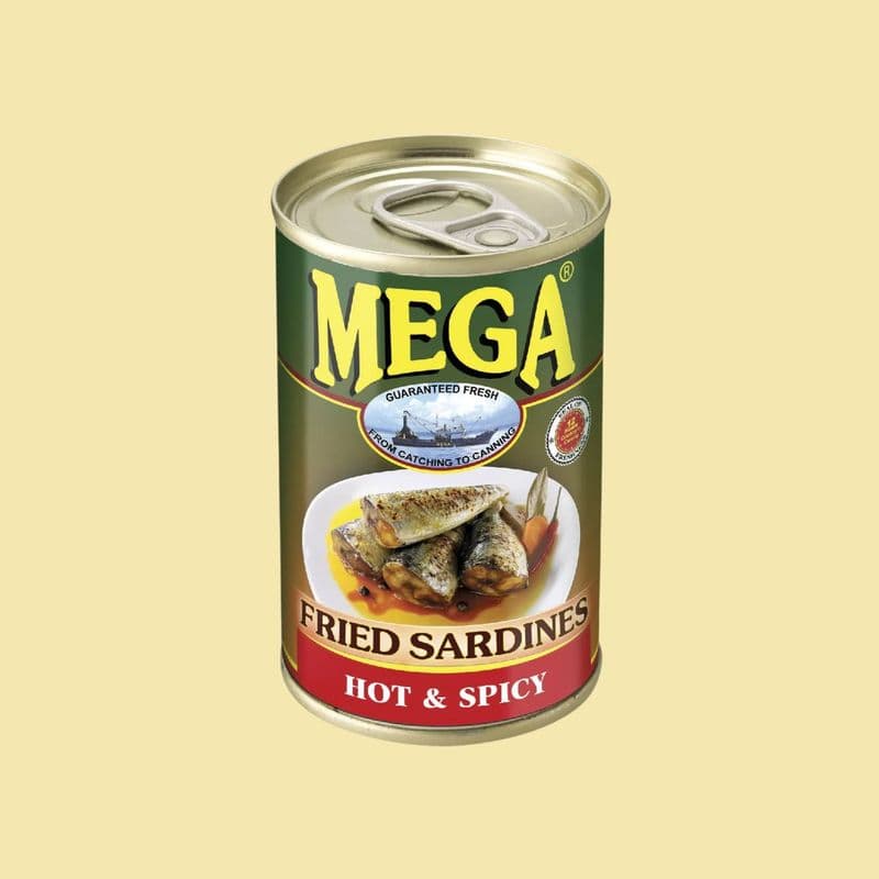 Fried Sardines w/ Tausi, 155G, Mega