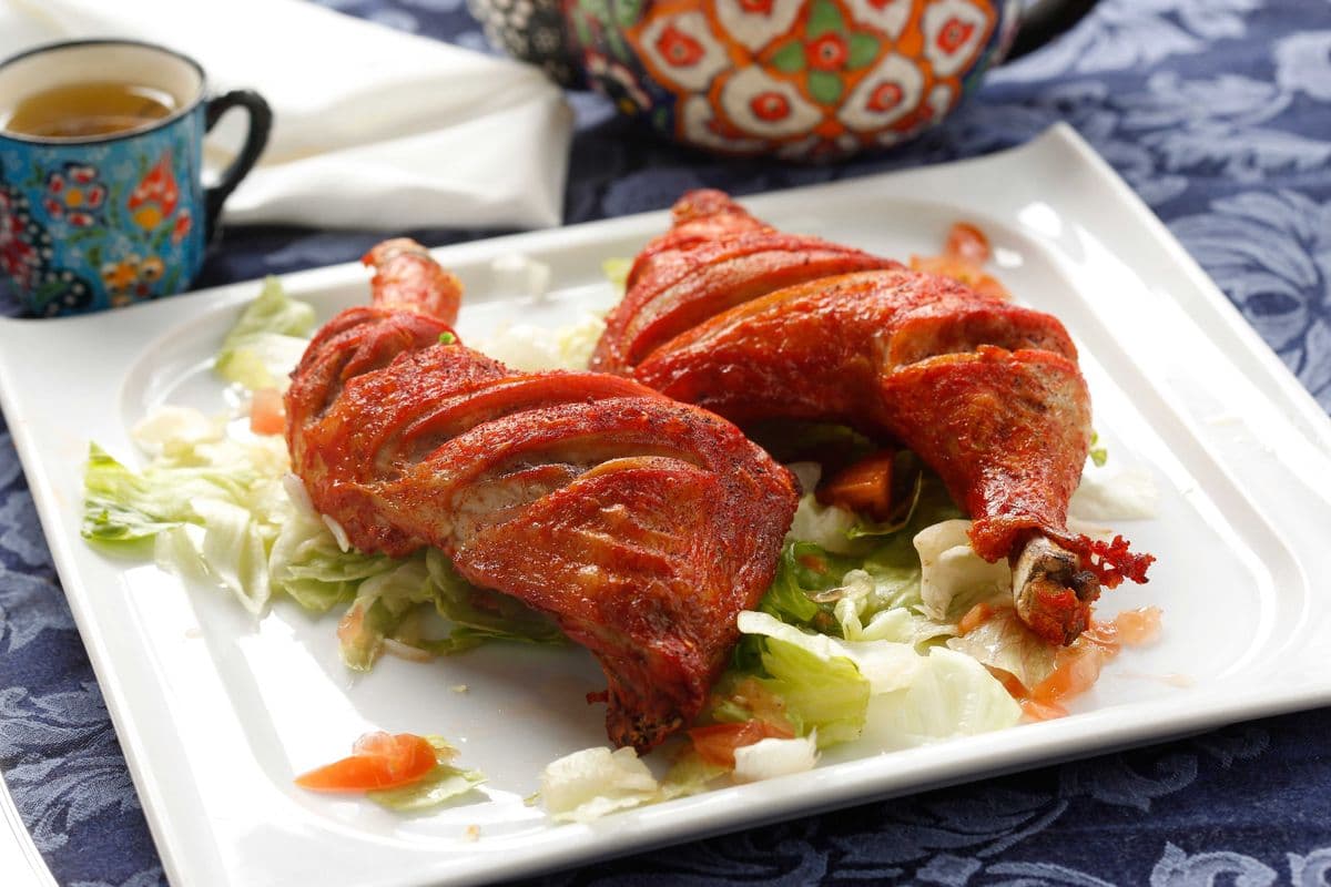 Tandoori Chicken Fry Skewer