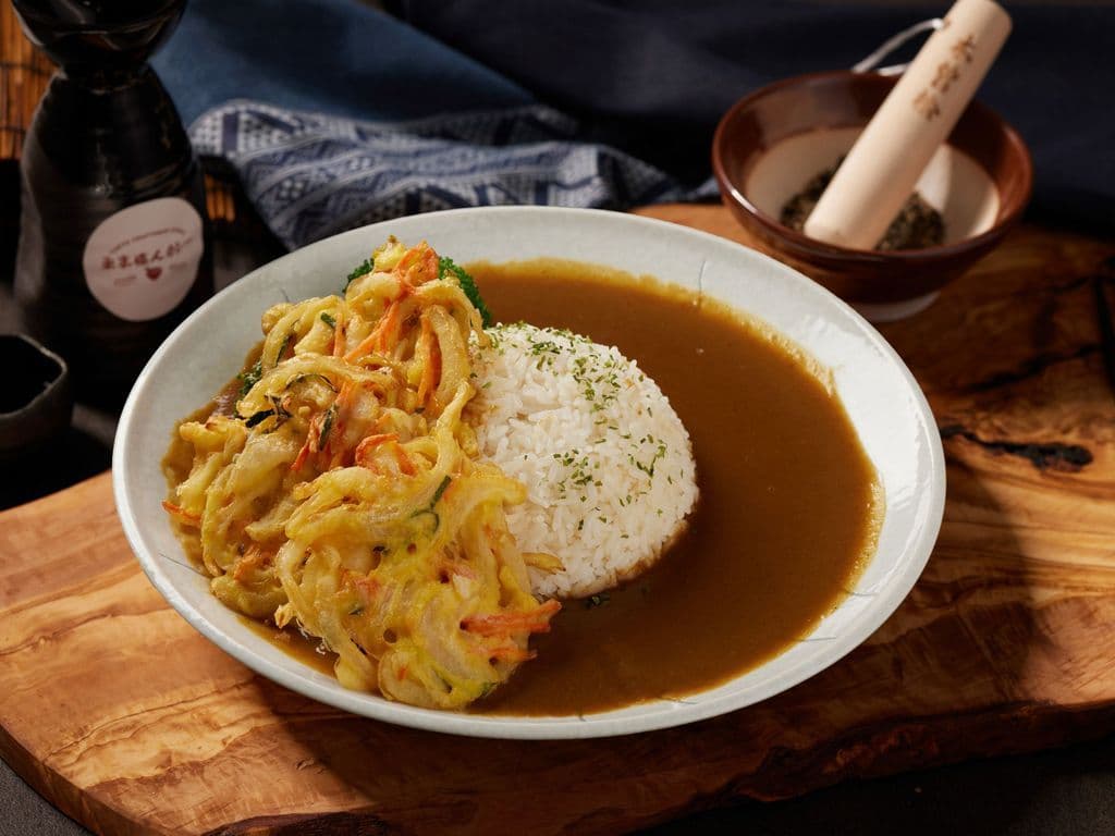 Tempura Yasai Curry Rice 天婦羅炸蔬菜咖哩飯