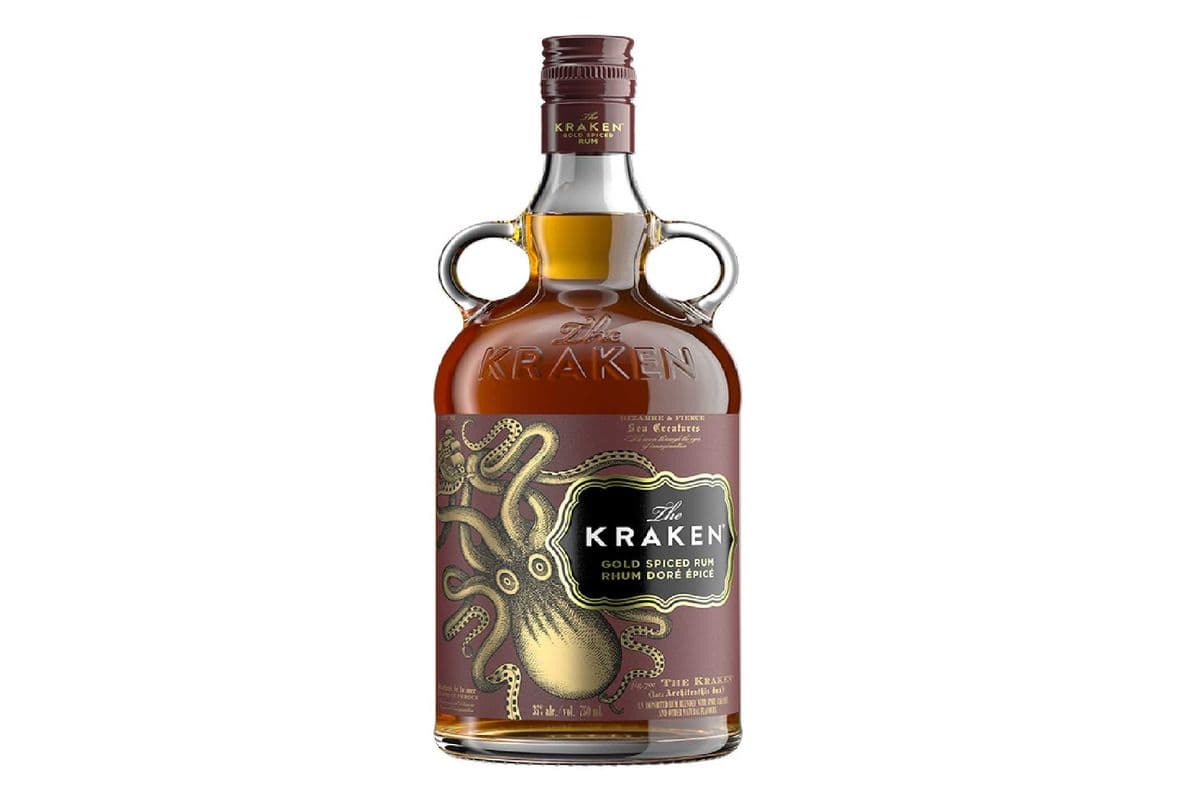 Kraken Gold Spiced Rum (1 x 750 ml)