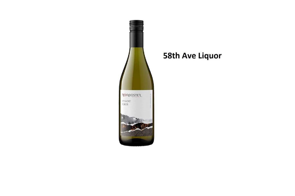 RED ROOSTER WINERY PINOT GRIS 750ML (1 x 750ML)