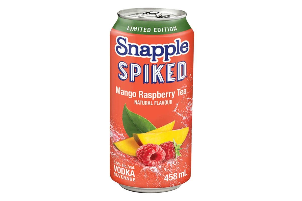SNAPPLE SPIKED MANGO RASPBERRY (1 x 473ml)