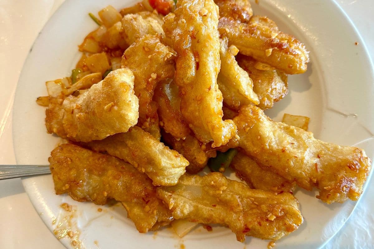 F22. Calmars salés et piquants frits / Fried Salted and Spicy Calamari