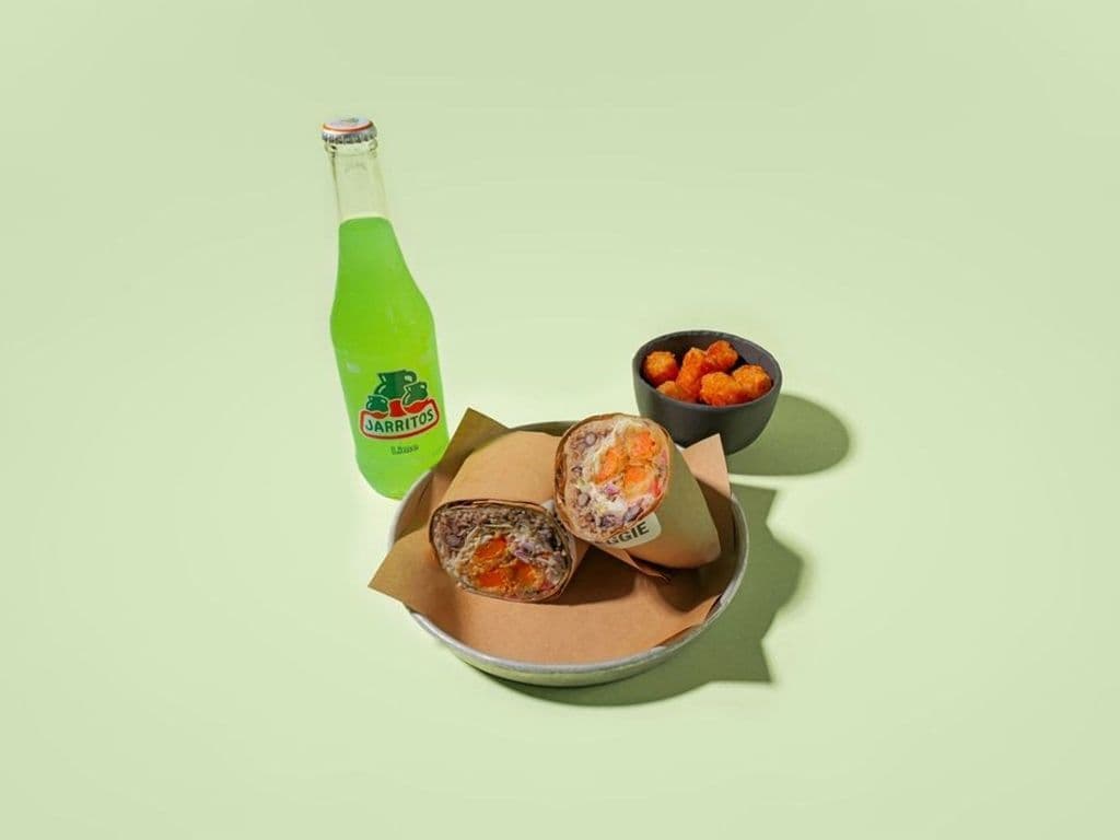 Super Veg Burrito Combo