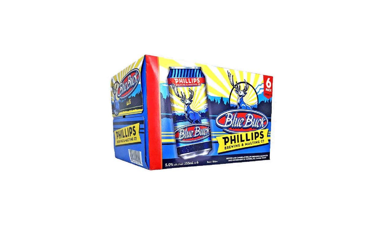 Phillips Blue Buck Ale (8 Pack Cans) (6 x 355 ml Cans)