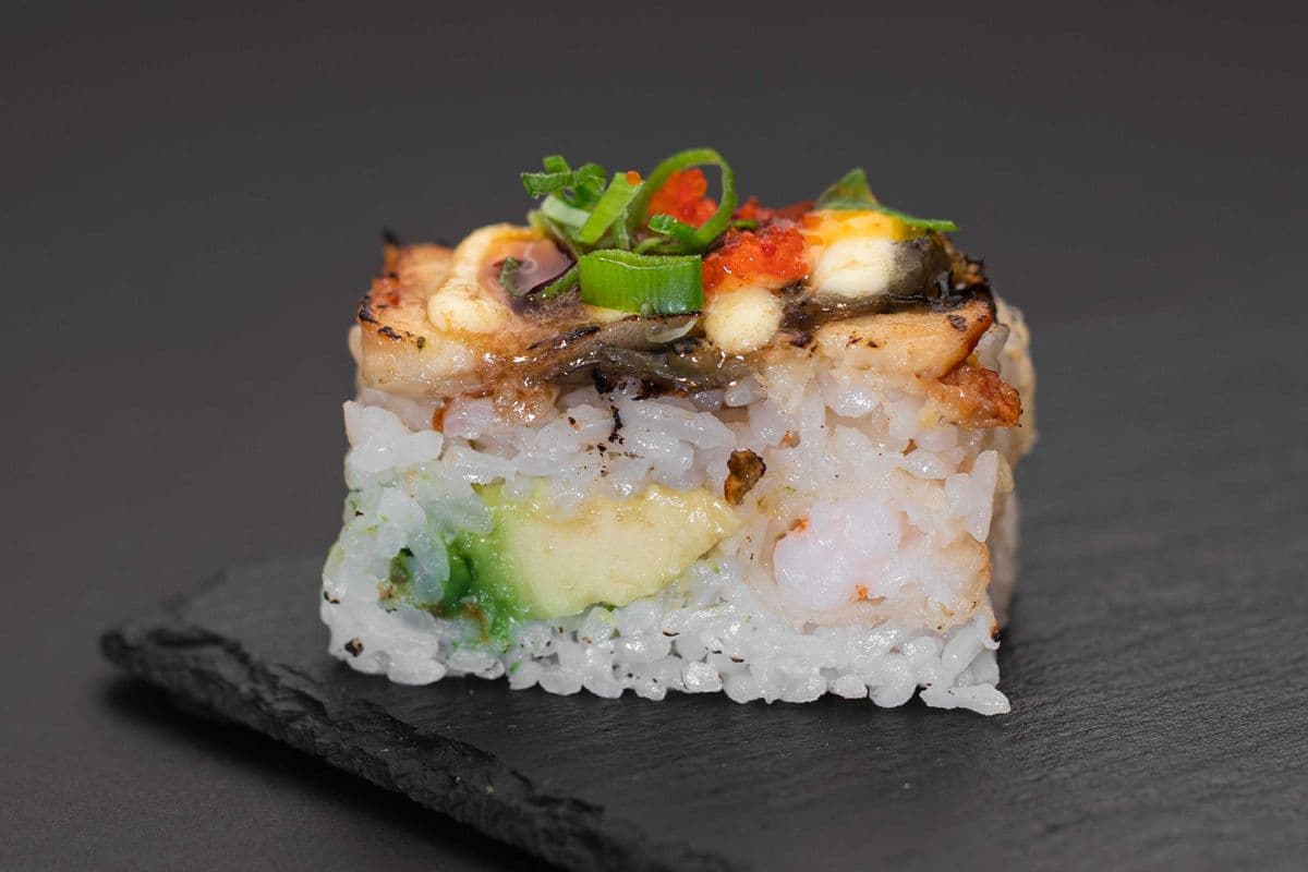 Aburi BBQ Eel Oshi (6 pcs)