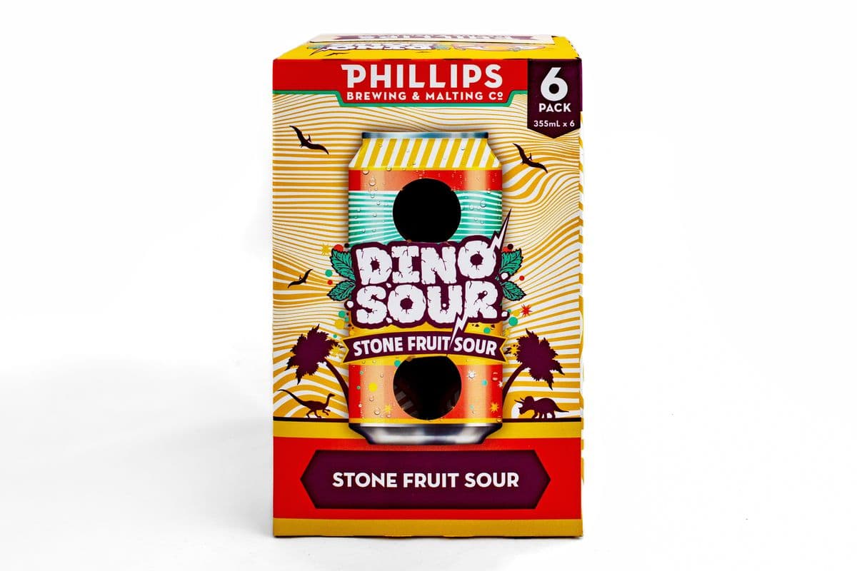 PHILLIPS DINOSOUR STONE FRUIT (6 x 355ml)