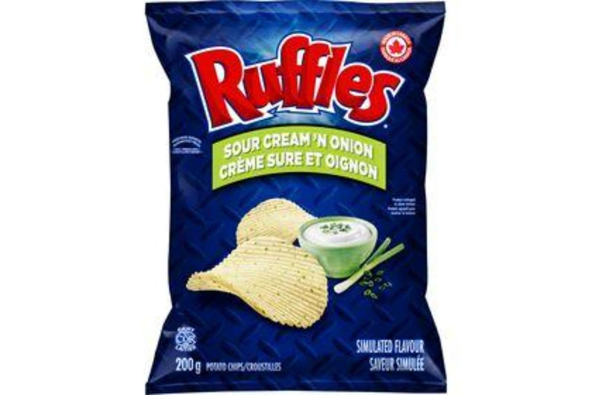 Ruffles - Sour Cream 'N Onion (200g)