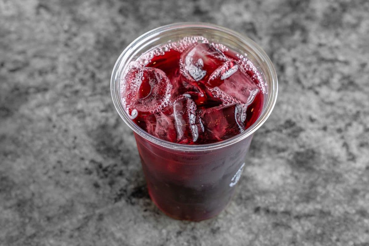 Hibiscus Iced Tea