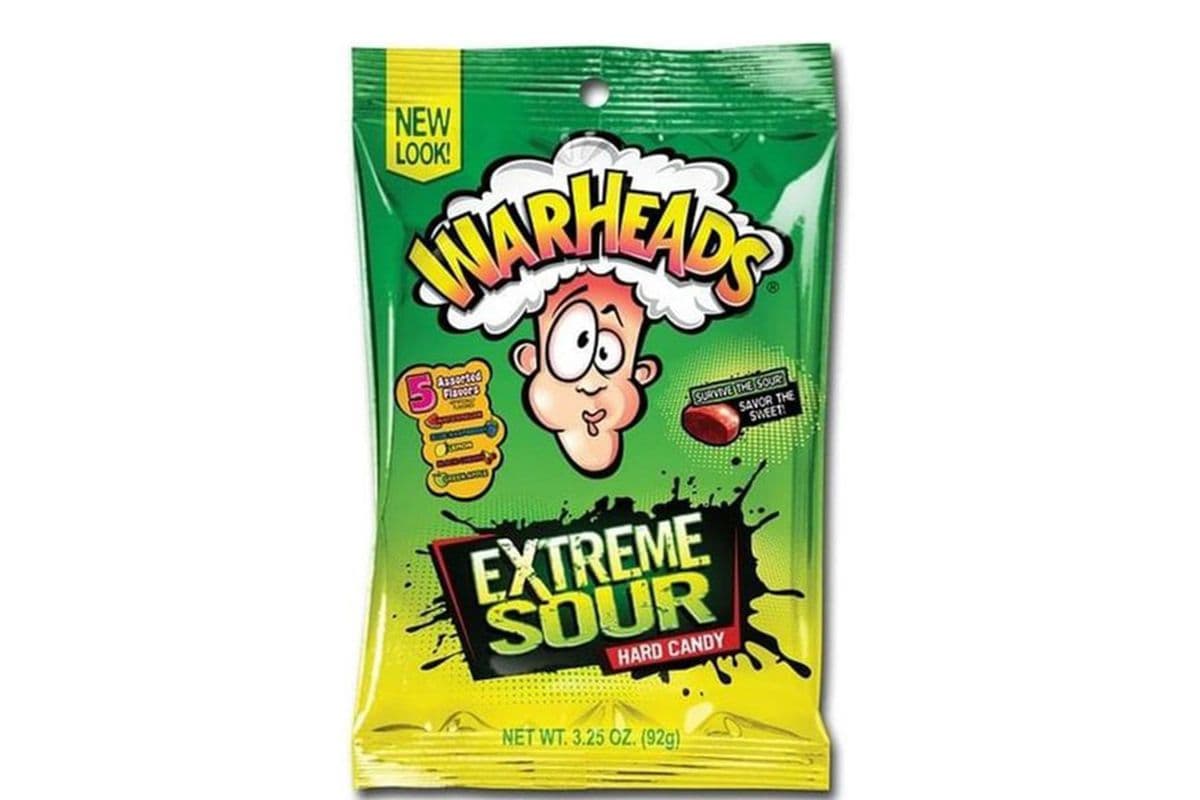 Warheads Extreme Sour Hard Candy 92g