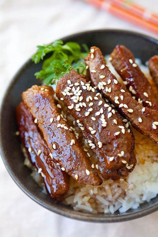 Teriyaki Beef Steak / Steak de Boeuf Teriyaki 