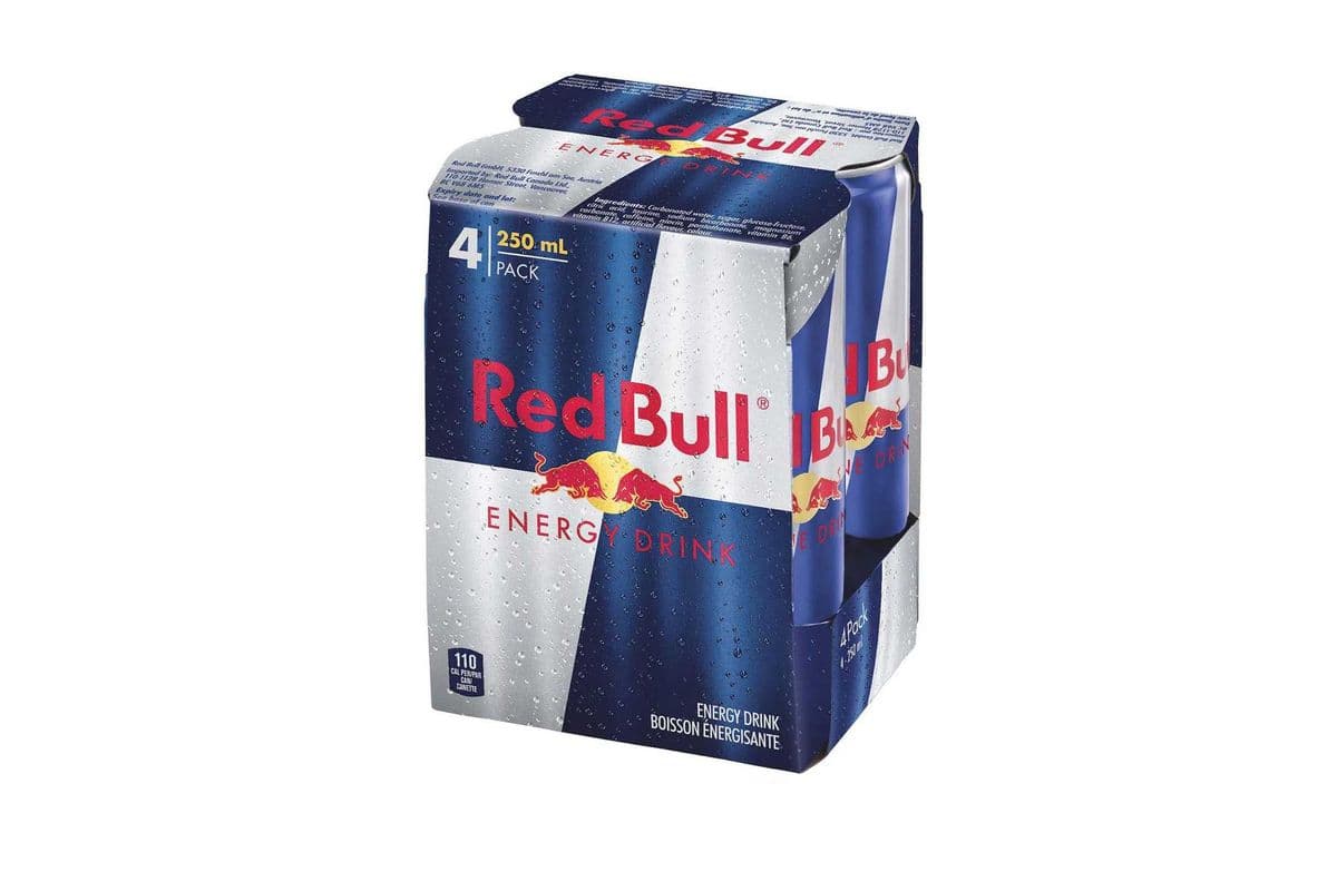 Red Bull Original Can 250ml 4PK