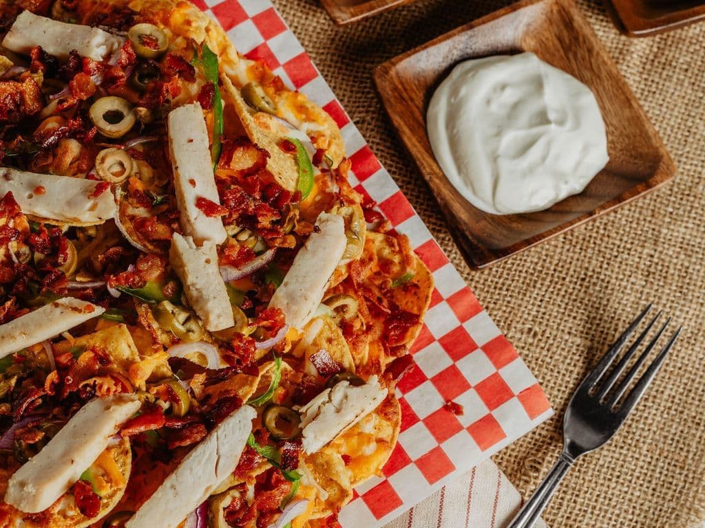 Petit Nachos Poulet et Bacon / Small Chicken Bacon Nachos