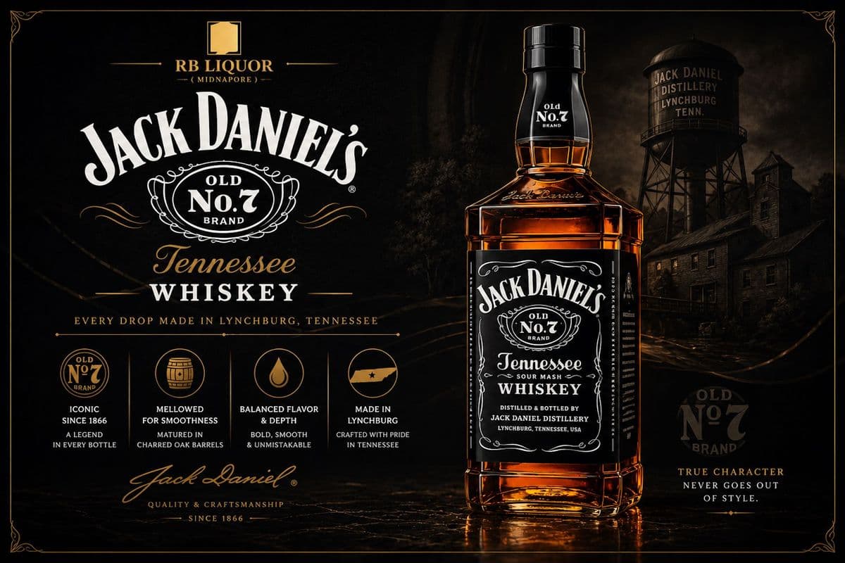 Jack Daniels Old No. 7 (1 x 200ml)