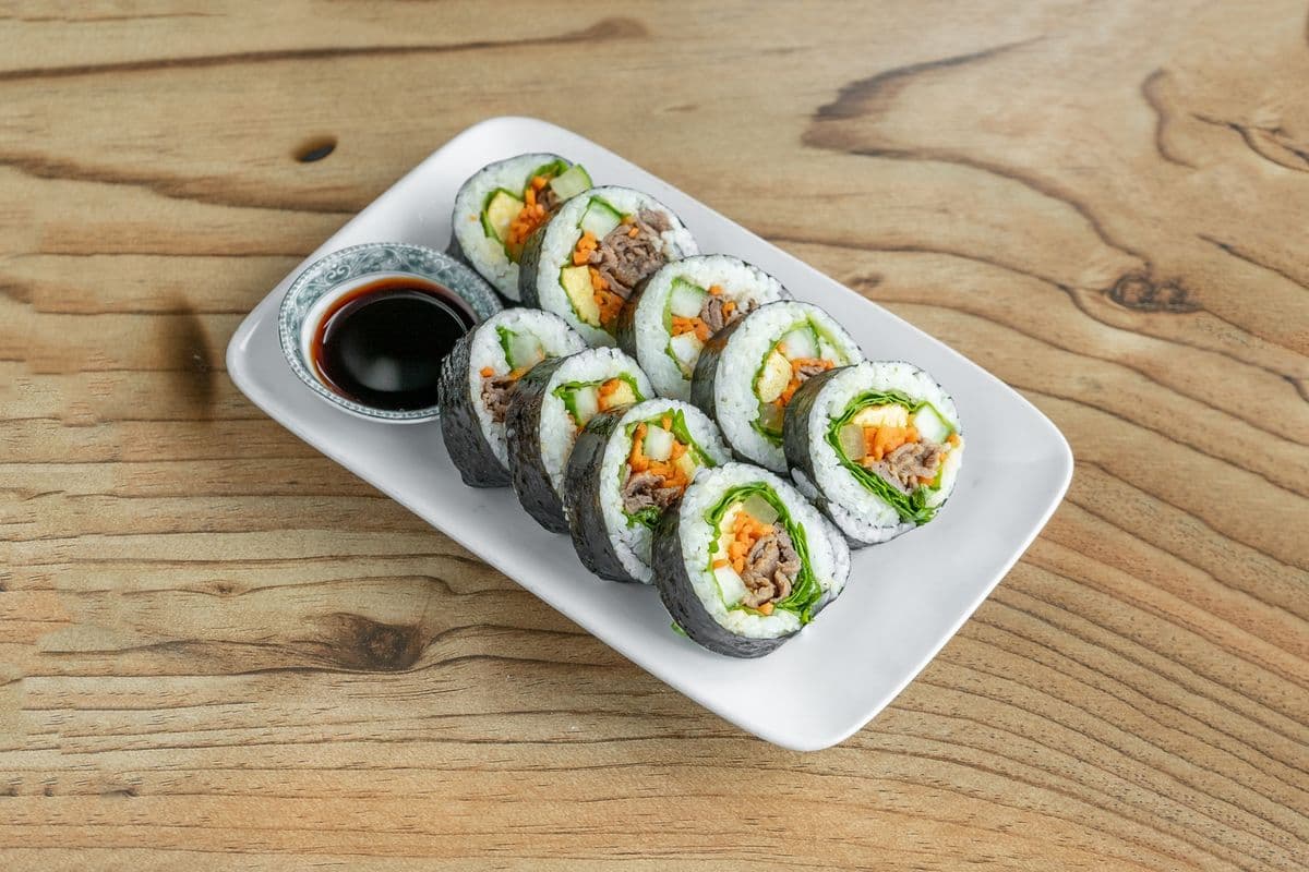 30. Sushi de façon coréenne au Vege / Korean Style Sushi with Vege