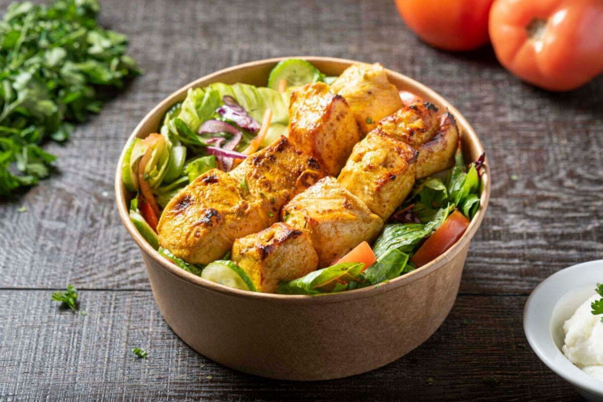 Shish Tawouk Salad Bowl