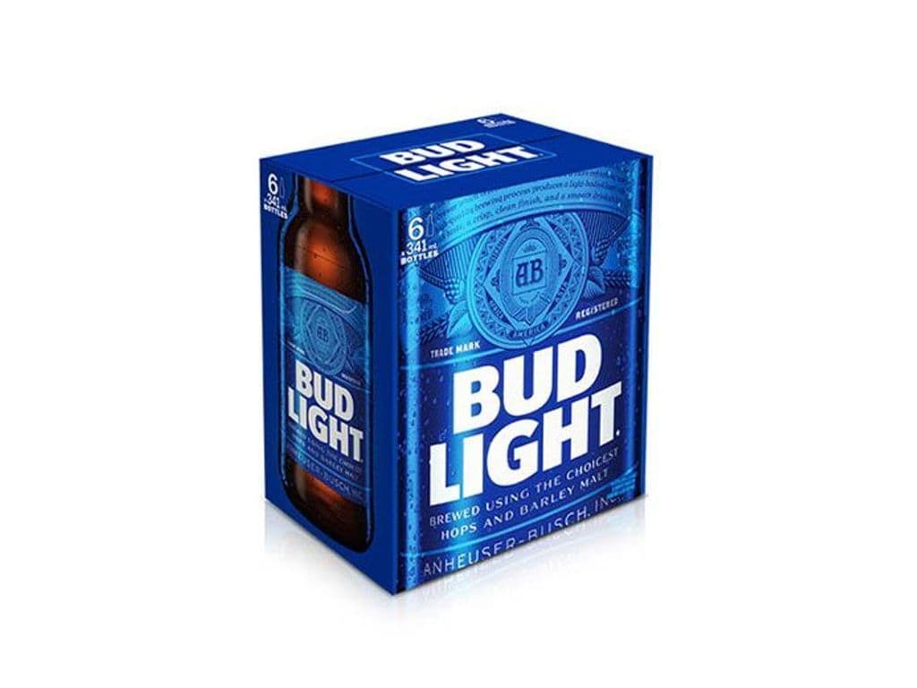 Bottle Bud Light 6 Pack