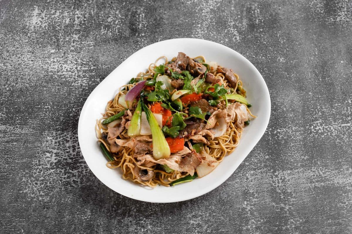 I. Chow Mein with Mixed Meat