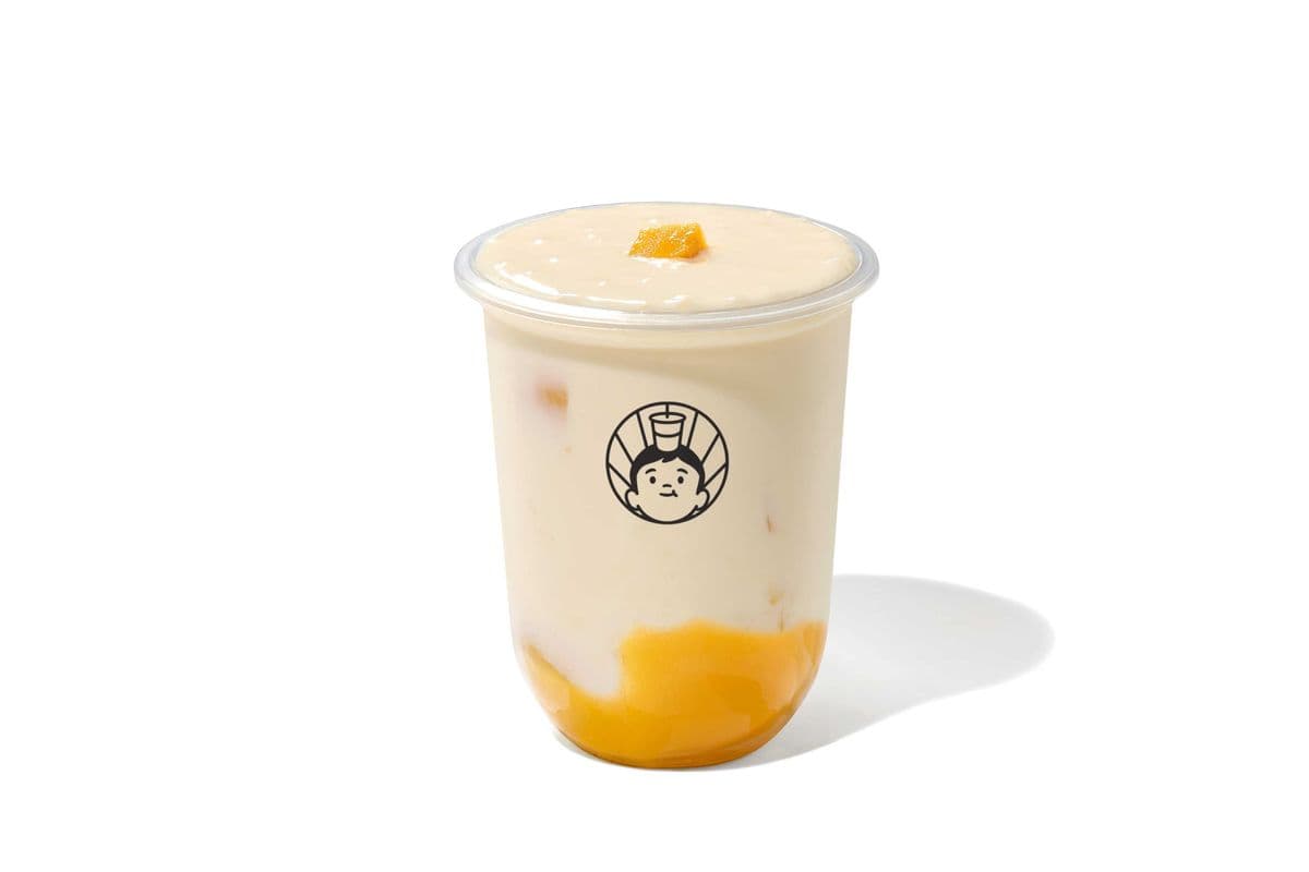 Peach and Mango Yogurt 芒果桃桃