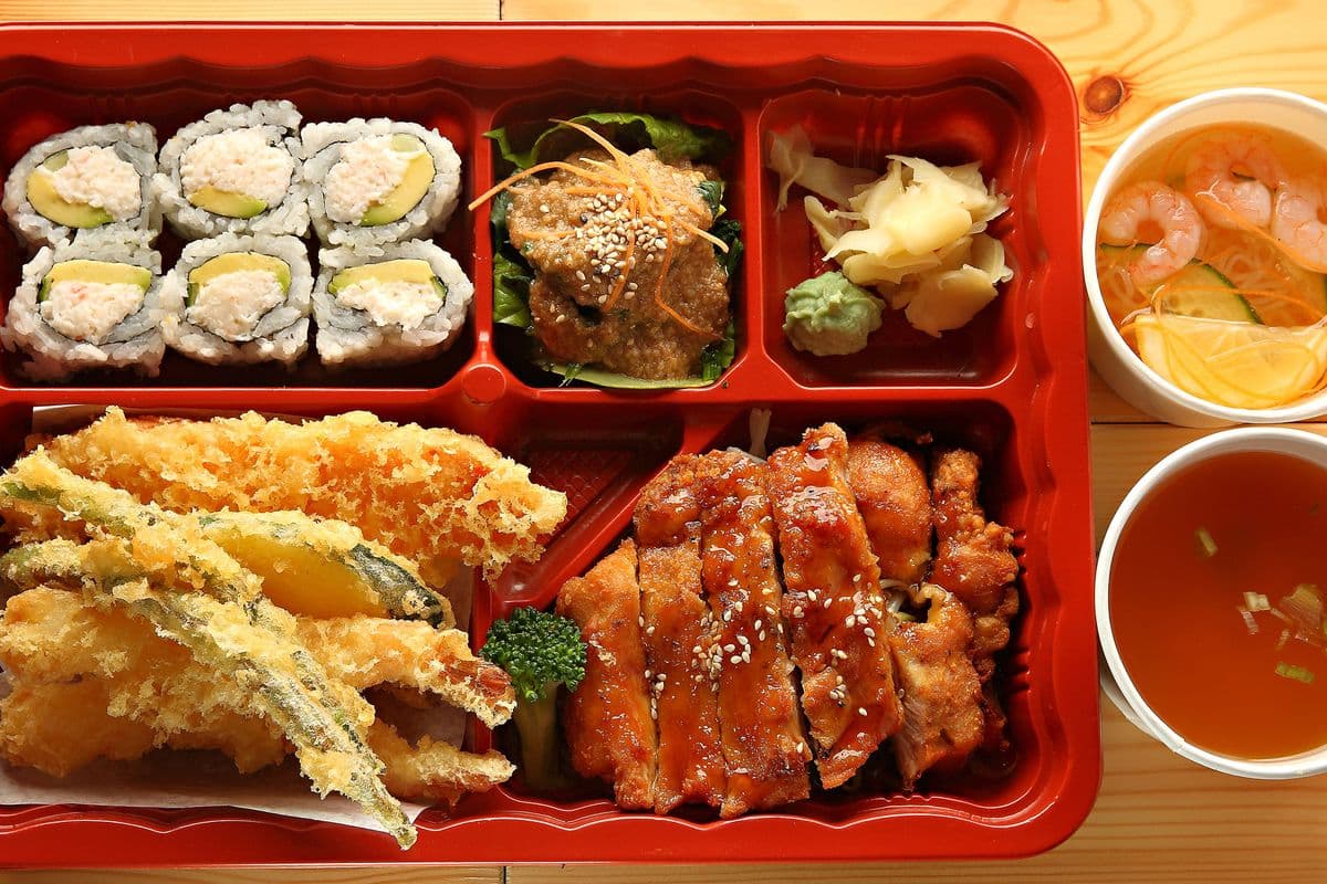 Teriyaki Dinner Plate A