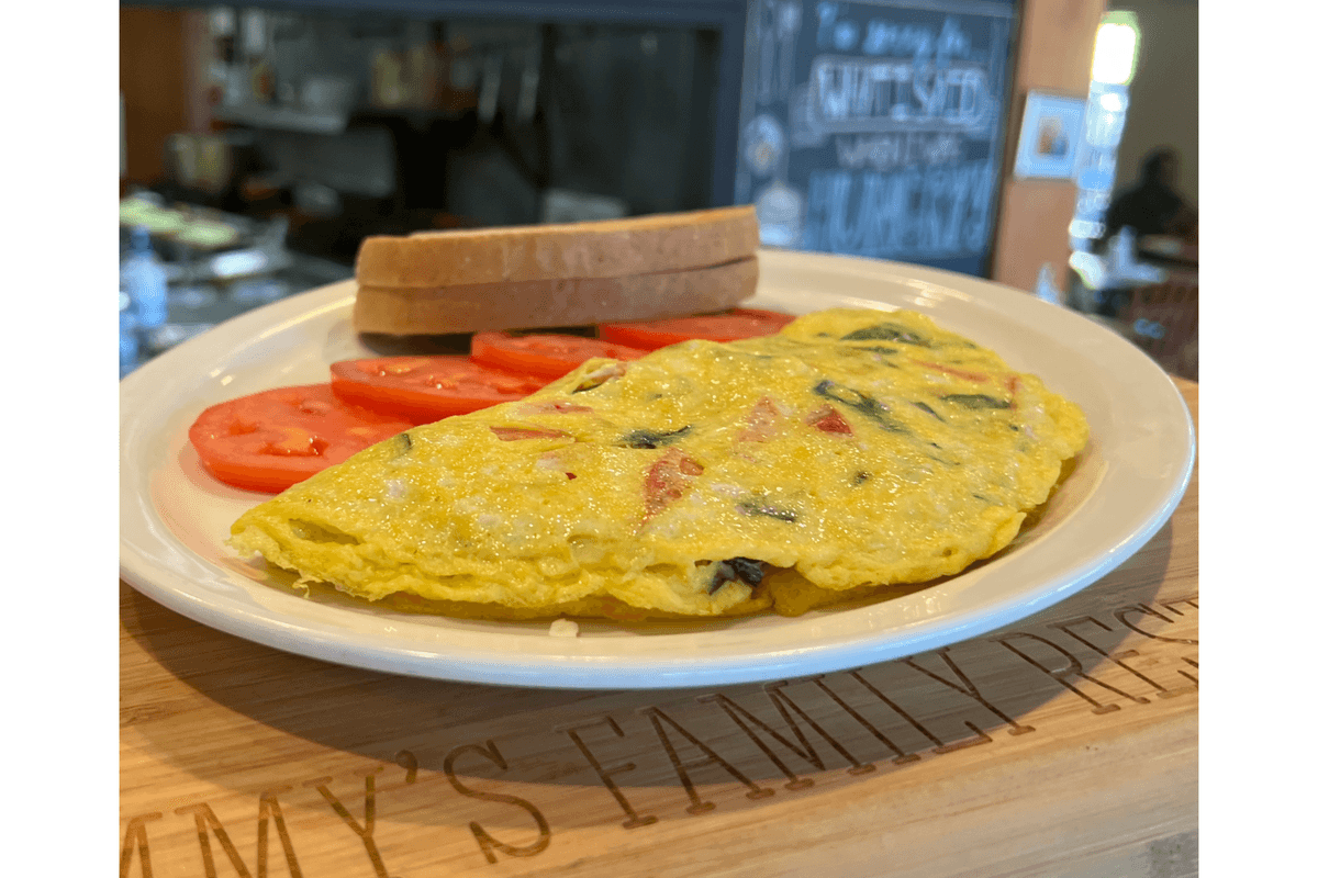 Veggie Omelet (Vegetarian)