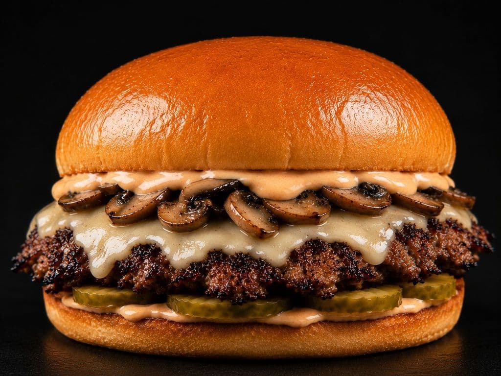 Mushroom Swiss Smash