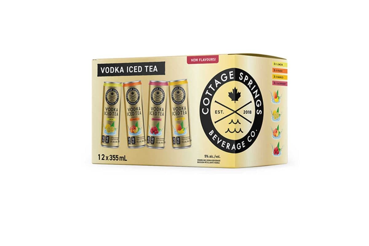 Cottage Springs Iced Tea Variety 12Pk (12 x 355ml)