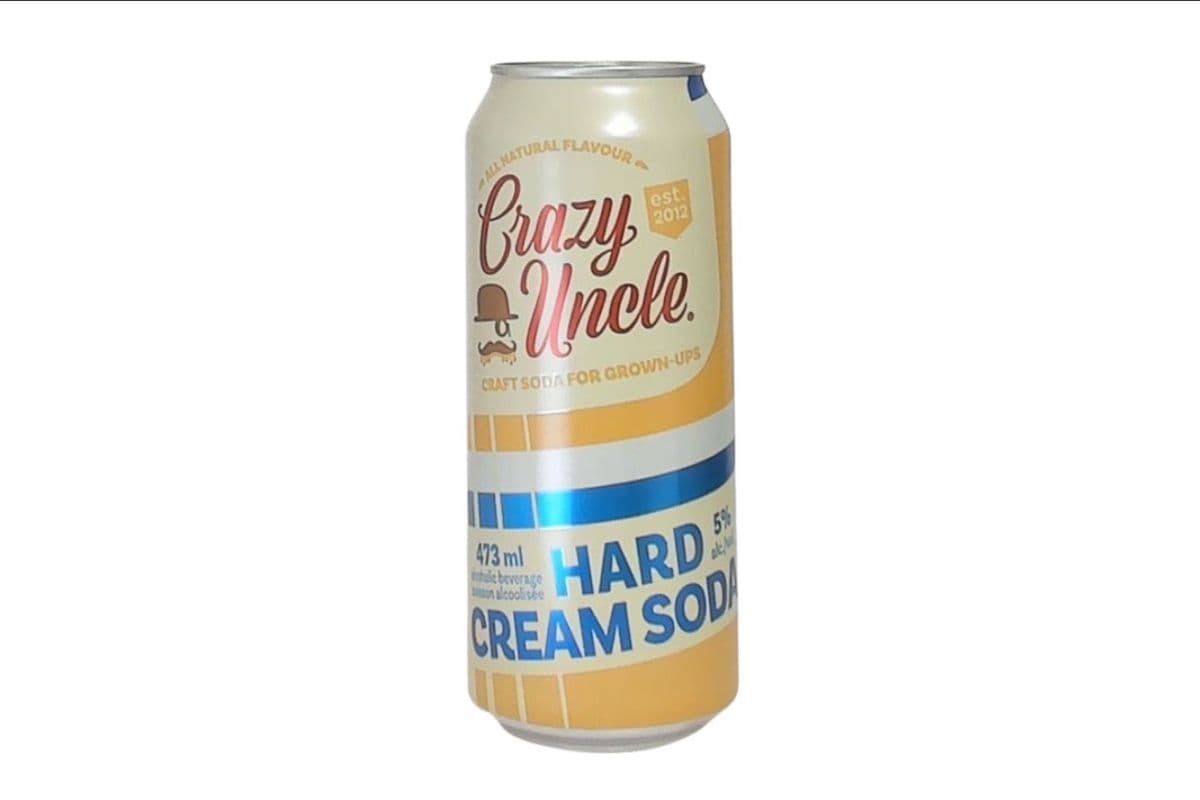 Crazy Uncle Hard Cream Soda (1 x 473mL Can)
