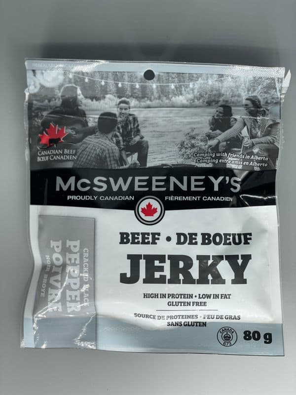 McSWEENEY'S Pepper Beef JERKY 80G