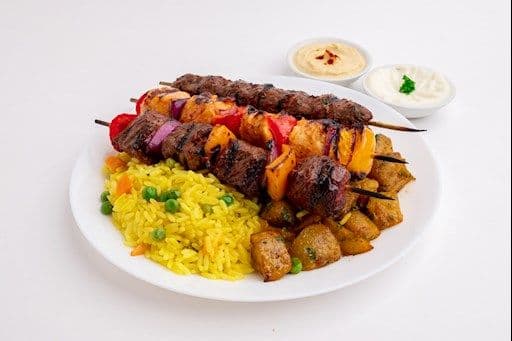 Combinaison mixtes 3 brochettes