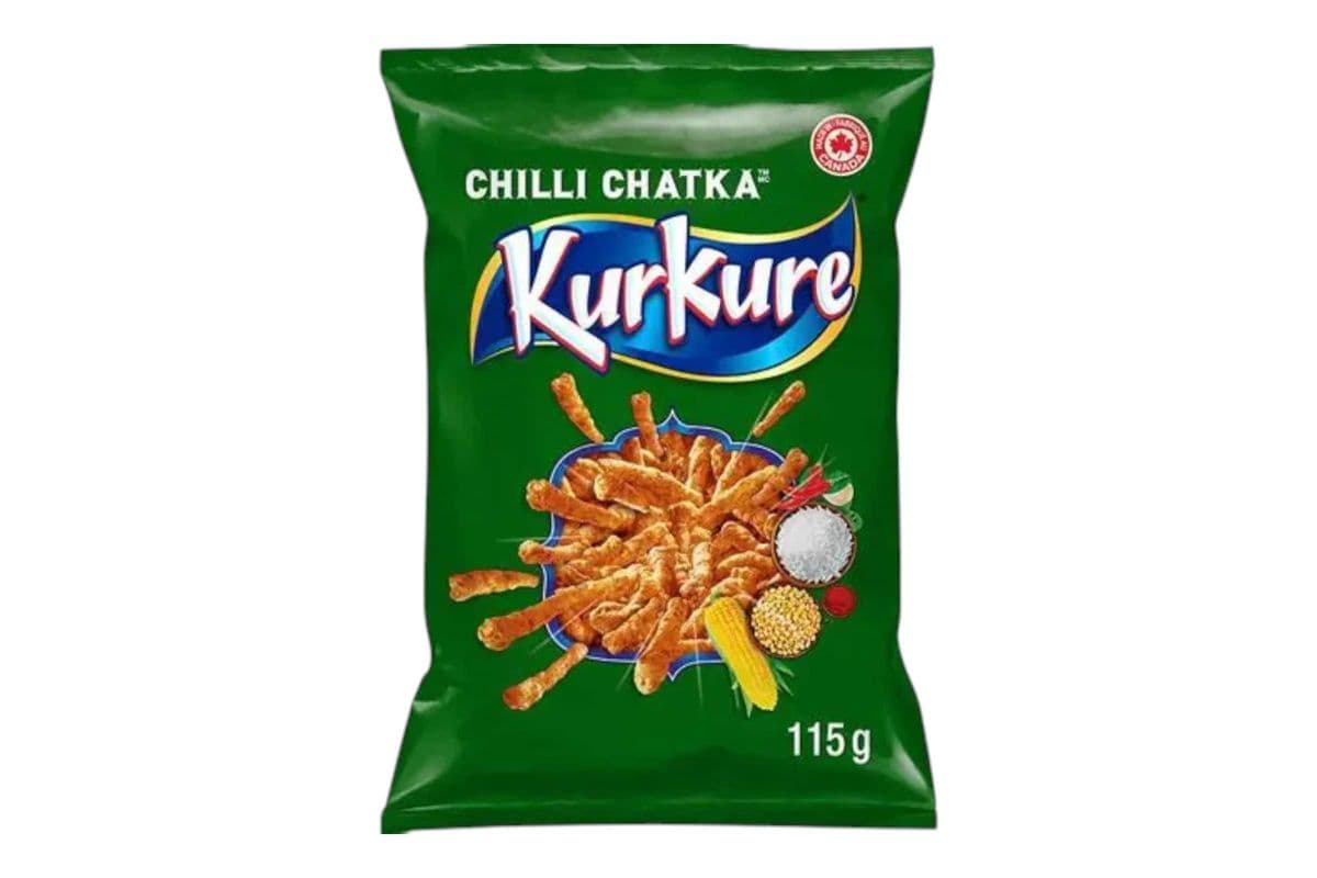 Kurkure Chilli Chatka (115gm) (280 Cal)