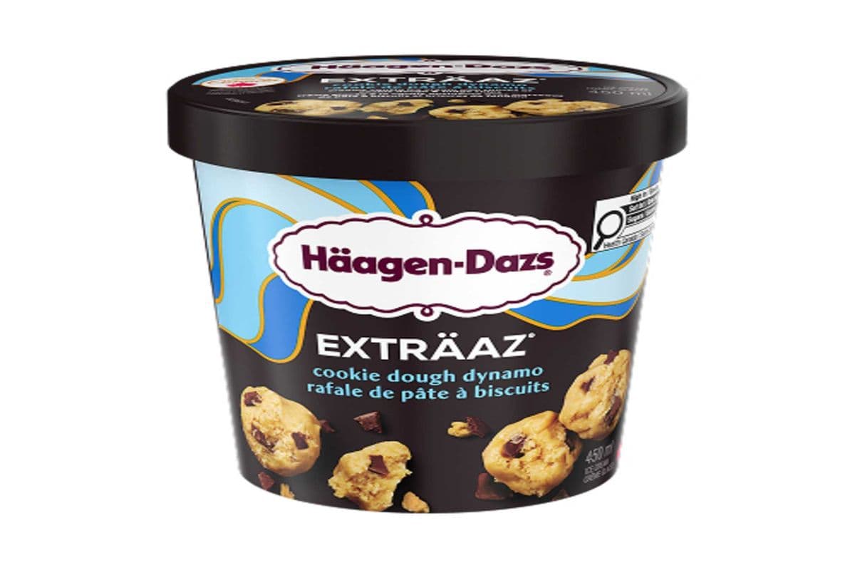 Haagen-Daz Extras Cookie Dough Dynamo (450 ml)