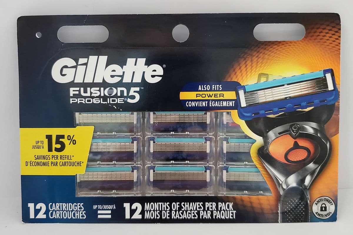 Gillette Fusion Five Proglide Cartridges (12pc)