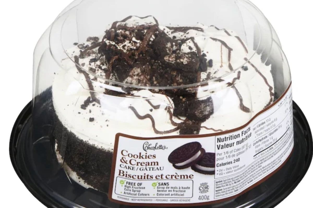Cookie & Cream Cake Whole 6''