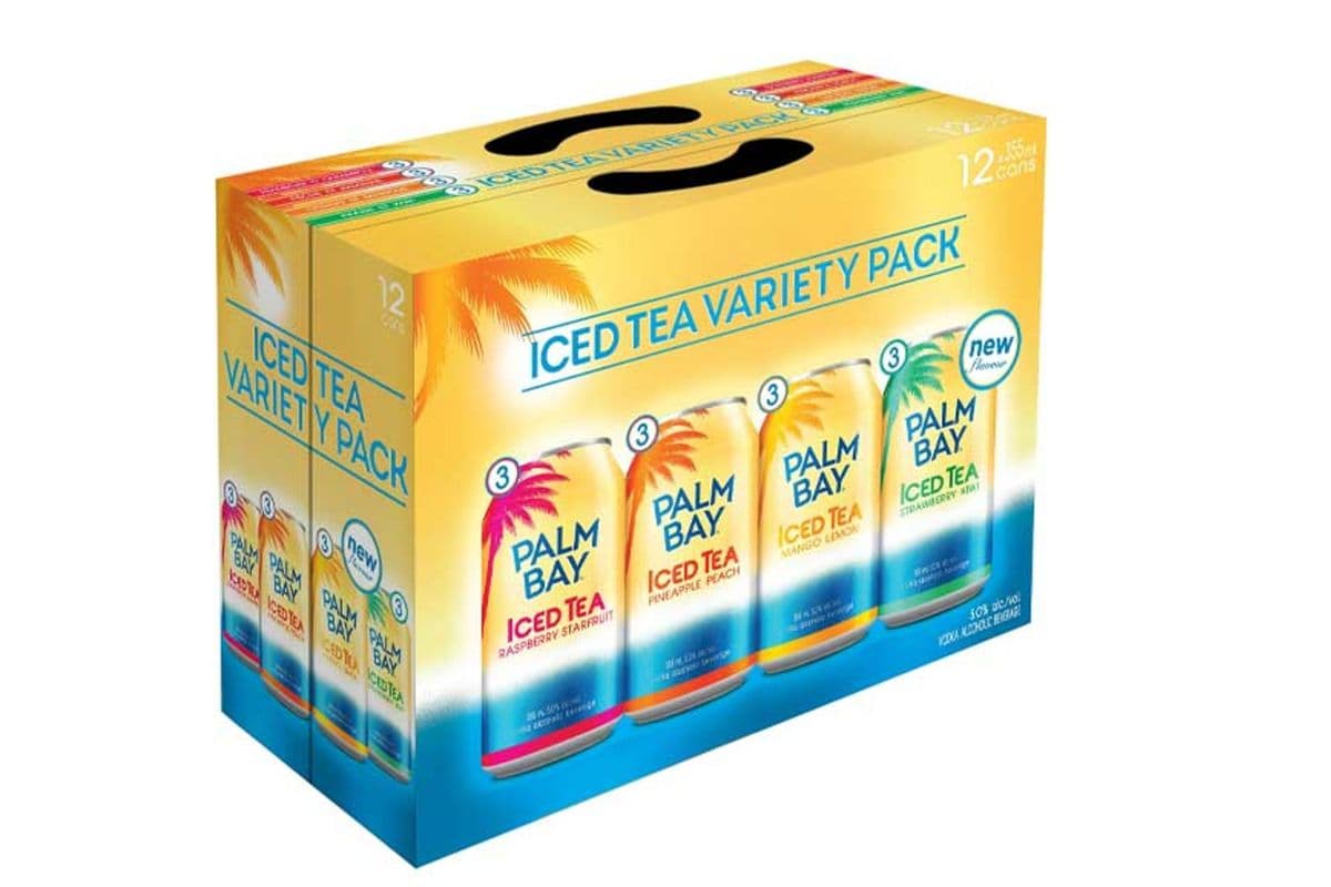 Palm Bay Iced Tea Variety Pack (12 x 355ml Cans)