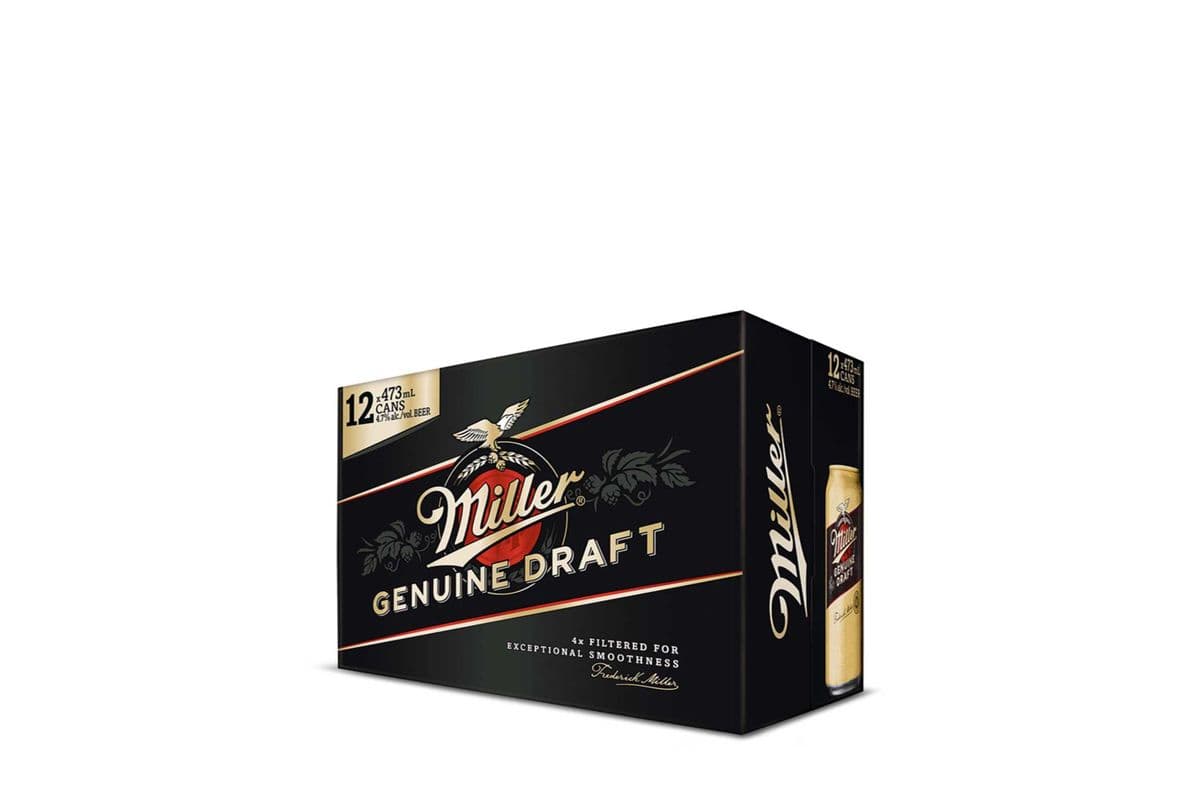 Miller Genuine Draft 12x473ml (1 x 473ml)