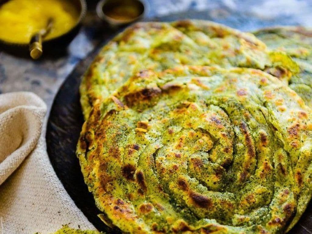 Pudina Parantha