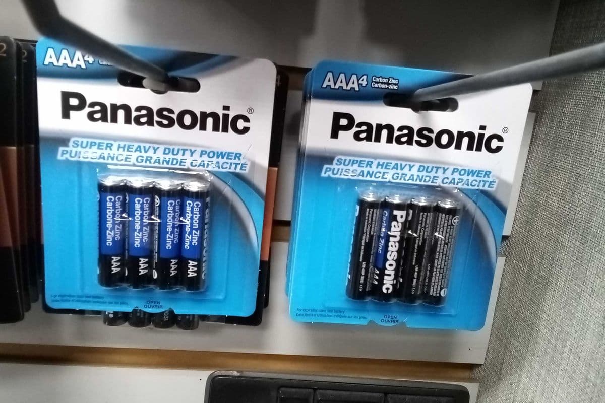 Panasonic AAA4 battery