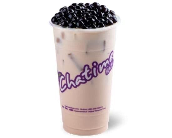 Traditional milk tea Bubble tea / Thé au lait traditionnnel Thé au perles