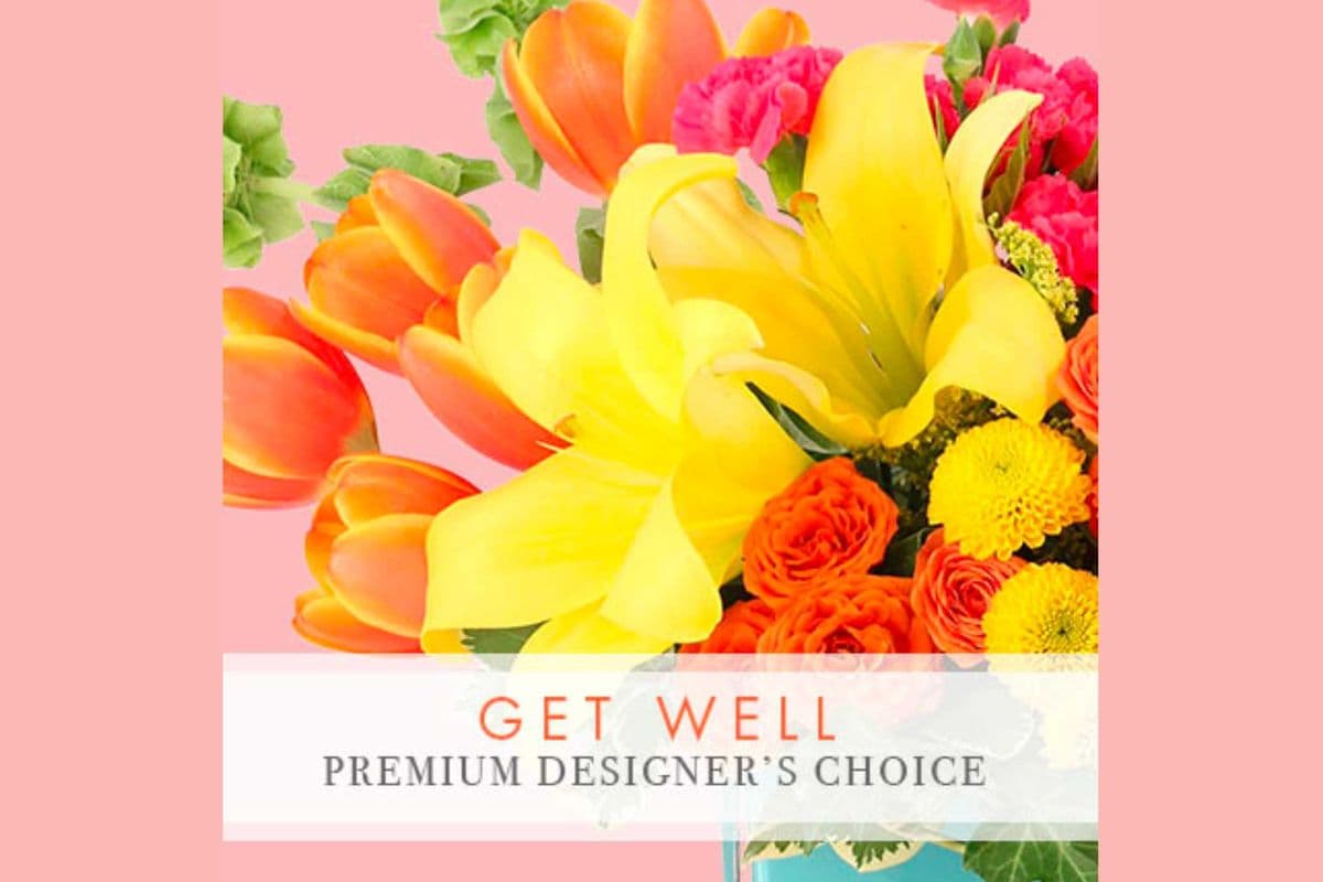 Premium Get Well Florals Designer's Choice