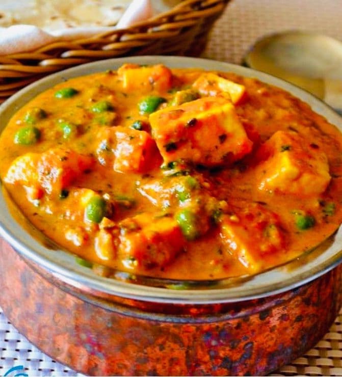 Matar Paneer