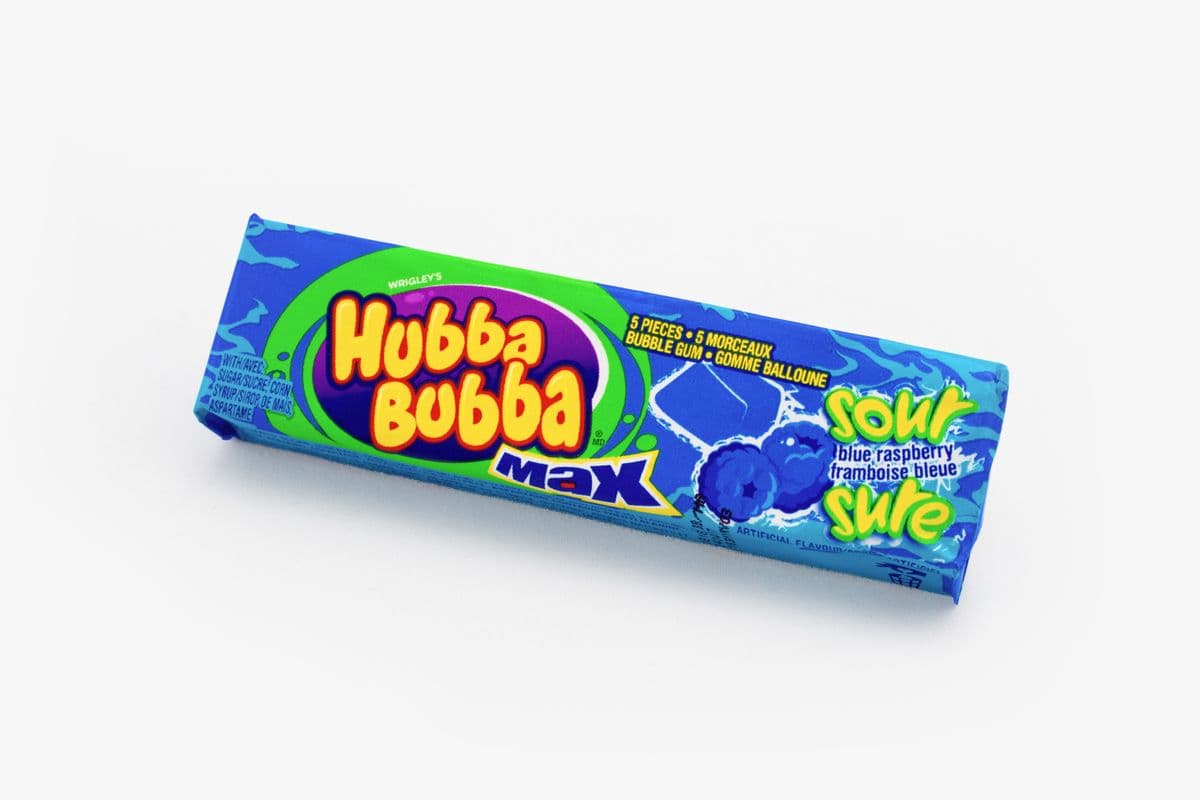 Hubba Bubba Max Sour Blue Raspberry