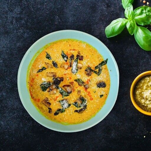 Cape Malay Coconut Curry With Mushrooms
